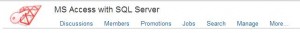MSAccessWithSQLServer