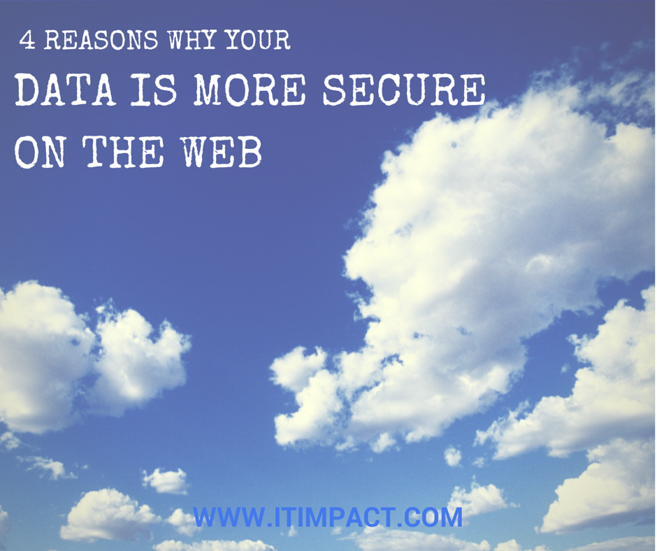 4 Reasons Why Your Data is More Secure on the Web IT Impact Access Experts Juan Soto Microsoft MVP Chicago