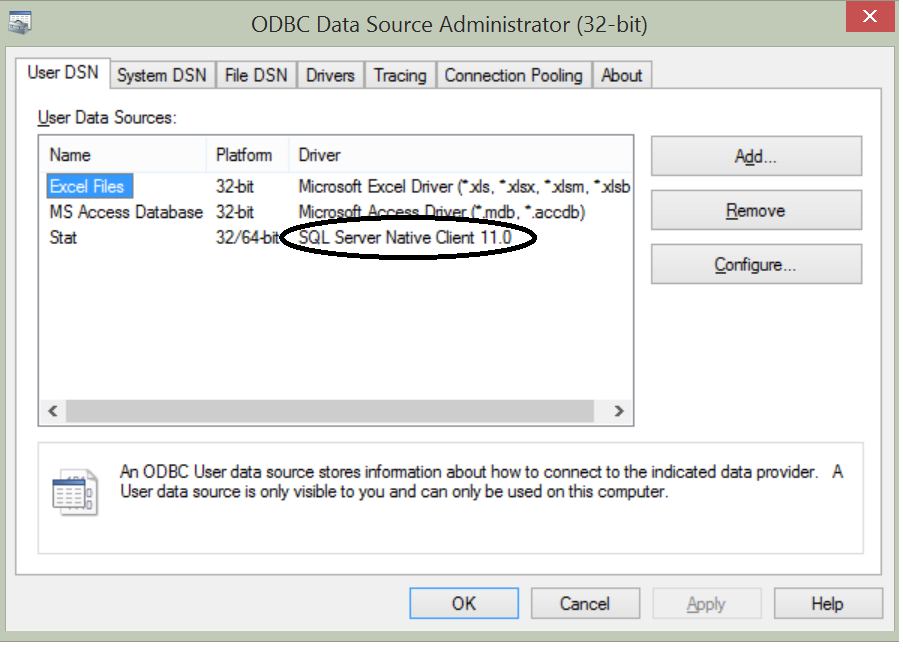 ms access odbc drivers