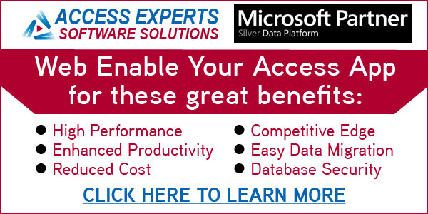 Access Services: Bringing your Access database to the web
