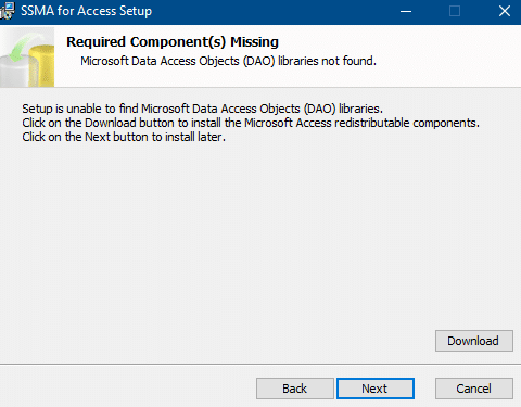 distributable access runtime 2010