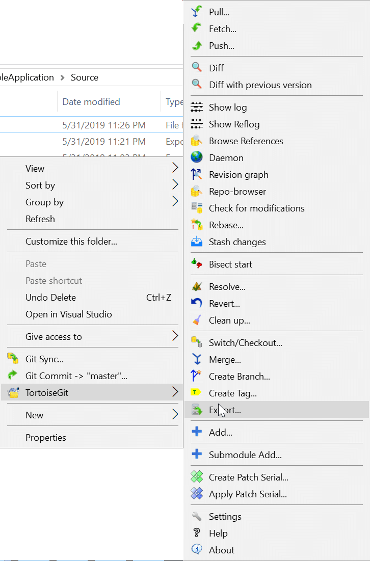 Using OASIS-SVN and git for Access source code control