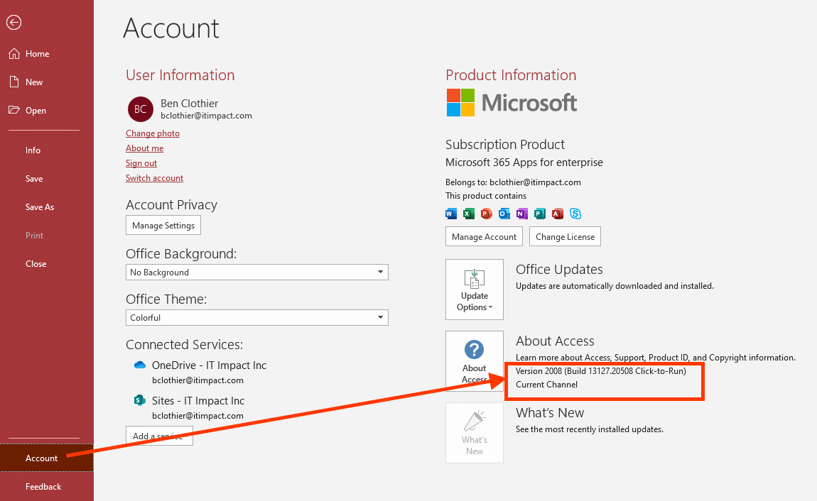 Change Microsoft Office to Semi-Annual Channel